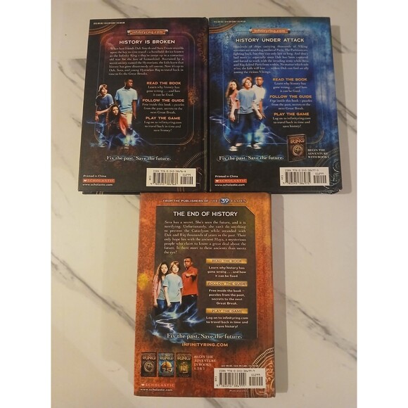 Infinity Ring Book Series Books 1, 2, 4 Hardcover - Picture 2 of 6
